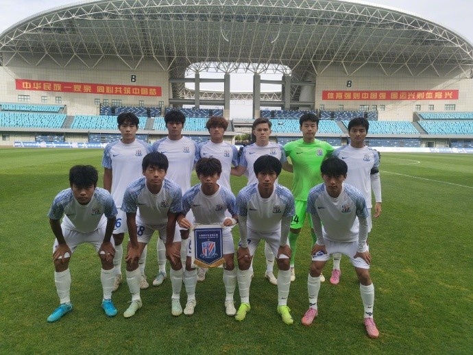 中青賽（U21組）晉級賽階段I組第四輪，上海申花4-0長春亞泰