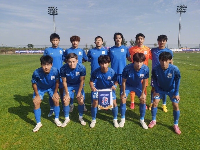 青少年精英聯(lián)賽（U21組）晉級(jí)賽第6輪，上海申花6-1戰(zhàn)勝昆明城星