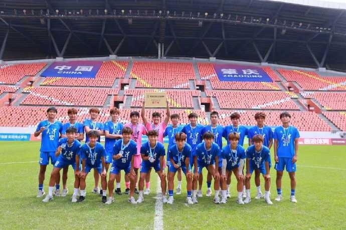 中青賽高中年齡段U17總決賽，津門虎U17斬獲全國季軍！